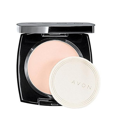 Avon True Color Flawless Mattifying Pressed Powder - Golden Medium