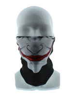 Redneck Convent RC Joker Smile Motorcycle Paintball Seamless Mask Buff Tube Facemask Headwear