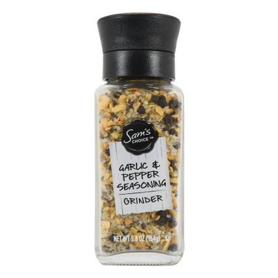 Sam's Choice Garlic & Pepper Seasoning Grinder
