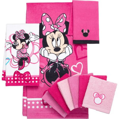 Jay Franco & Sons Minnie Mouse Decorative Bath Collection - Bath Towel