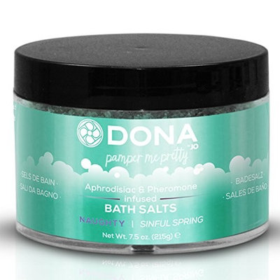 Dona Bath Salts Naughty - Sinful Spring Net Wt 7.5 Oz / 215 G