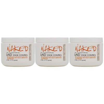 Naked By Essations Laid Edge Control 4oz 'Pack of 3'