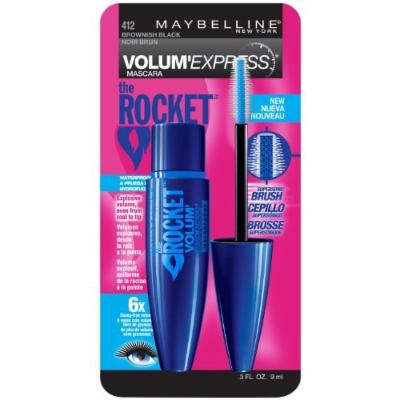 Maybelline New York Volume' Express The Rocket Waterproof Mascara, Brownish Black, 0.3 Fluid Ounce (Pack of 6)