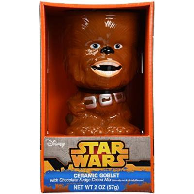 Star Wars Ceramic Goblet with Chocolate Fudge Cocoa Mix - Chewbacca
