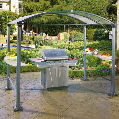 Brookstone Grillzebo All-Weather Grilling Canopy