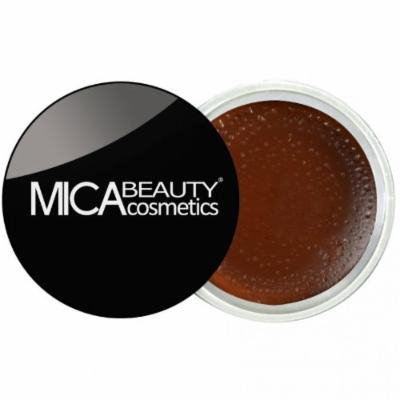 (Bundle of 3 Items)MicaBeauty Full Size Foundation MF5 Cappuccino+Lip Color Pot+ Airplane Travel Cosmetic Bag (05 Rich Chocolate)