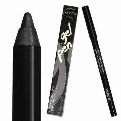 (Bundle of 3 Items)MicaBeauty Full Size Foundation MF9 Chocolate Kisses+Eye Gel Pen+Travel Cosmetic Bag (Black)