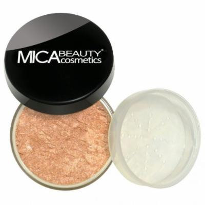 (Bundle of 3 Items)MicaBeauty Full Size Foundation MF2 Sandstone+Face & Body Bronzer+Airplane Travel Cosmetic Bag (FB3 Sunlight)