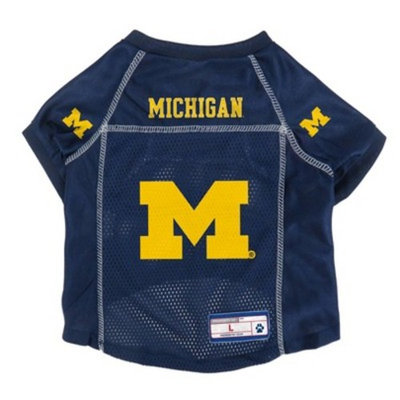NCAA Little Earth Pet Football Jersey - Michigan Wolverines