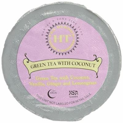 Harney and Sons Green Tea with Coconut and Ginger Capsules, 16 Count