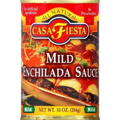CASA FIESTA SAUCE ENCHILADA MILD, 10 OZ