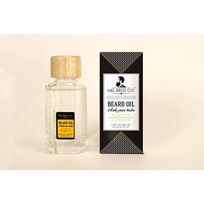 Mel Bros Co Care Beard Oil Jojoba Aceite para la Barba Soft Suave