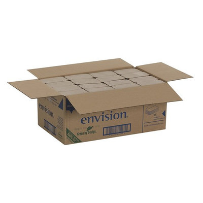 Pacific Blue Basic S-Fold Recycled Paper Towel by GP PRO, Brown, 23504, (Case of 16 Packs, 250 Towels per Pack)