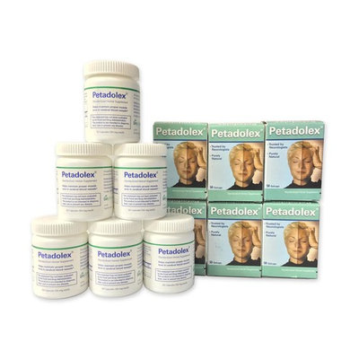 Petadolex 50 mg patented PA-free butterbur root extract