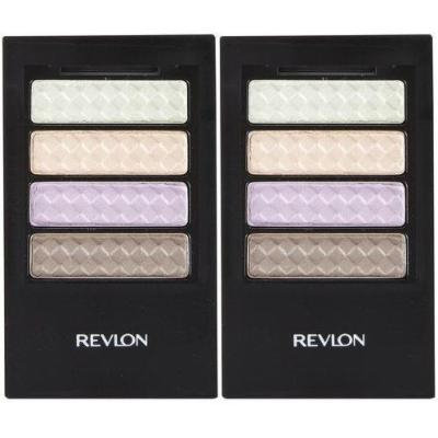 Colorstay 12 Hour Eye Shadow Quad WILDFLOWER 370 (PACK OF 2 QUAD PALETTES) BY REVLON