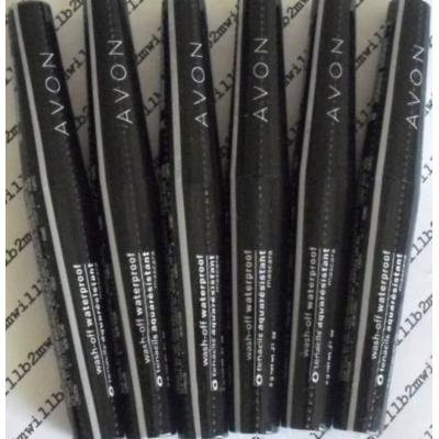 Lot of 6 Avon Wash-off Waterproof Mascara Black