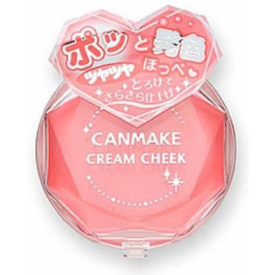 Canmake Tokyo Cream Cheek Blush Color 07 Coral Orange