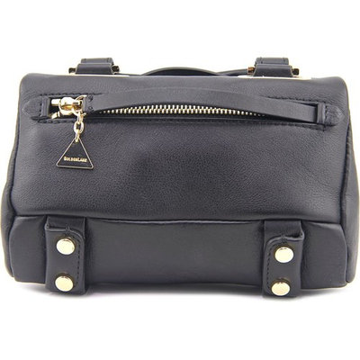 Golden Lane Mini Soave Duo Satchel Leather Messenger