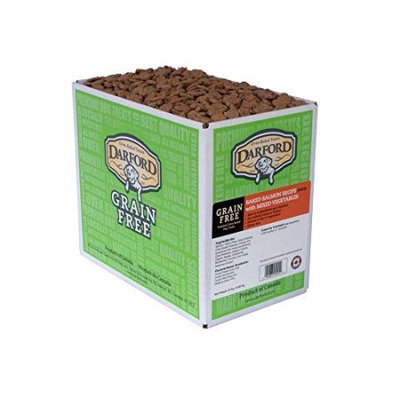 Darford Minis Grain-Free Salmon and Mixed Vegetables Dog Treat, 15 Lb