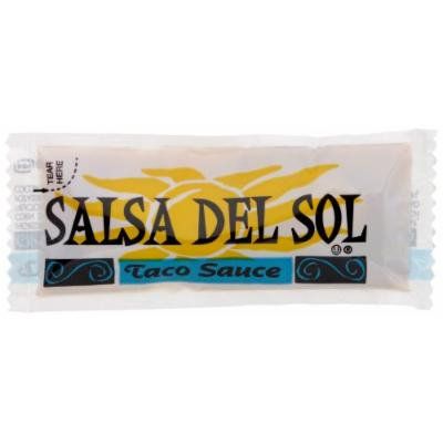 Salsa Del Sol Taco Sauce, 0.32-Ounce Single Serve Packages (Pack of 200)