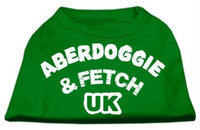 Ahi Aberdoggie UK Screenprint Shirts Emerald Green Sm (10)