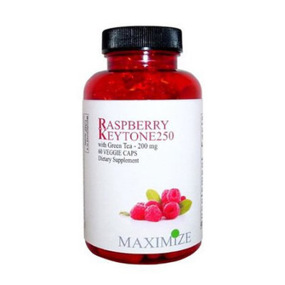 Maximum International Raspberry Keytone Green Tea - 60 Vcap