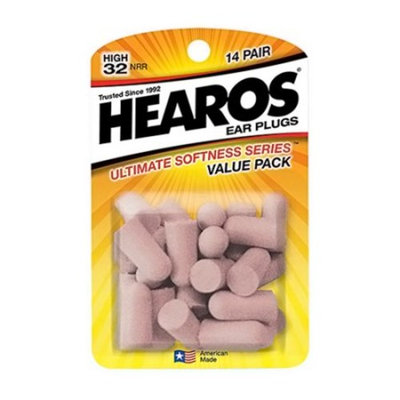 Hearos Ultimate Softness Series Ear Plugs, 14 Pair