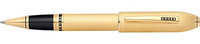 Cross Peerless 125 Rollerball Pen 23K Heavy Gold Plate