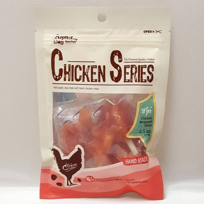 Any Pet International Alpha Dog Series Mini Chicken Wrapped Sticks - 2.5oz