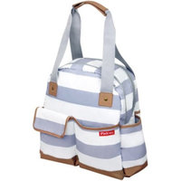 iPack Bowling Diaper Bag, White/Gray
