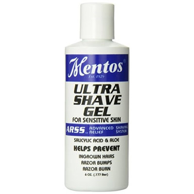 Mentos Ultra Shave Gel, 6 Ounce