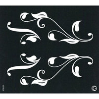 G body temporary tattoo stencil - accents II