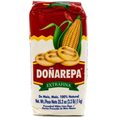 Donarepa Precooked White Corn Flour, 35.2 Oz