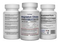 Superior Labs 1 Magnesium Citrate - No Magnesium Stearate - 500mg, 120 Vegetable Caps - Made In USA, 100% Money B