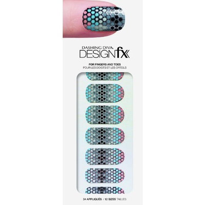 Dashing Diva Design FX Appliques, I'm On The List, 42 Count