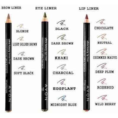 LOT of 2 Avon Ultra Luxury Lip Liner Pencil - Neutral