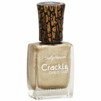 Sally Hansen 06 Antiqued Gold Crackle Overcoat - Case Pack of 12
