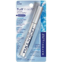 Maybelline Full N Soft Waterproof Mascara, Very Black, 6 Ea