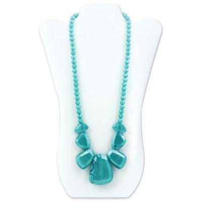 Rocca Silicone Teething Necklace - Bumkin - Aquamarine New SJR-AQM