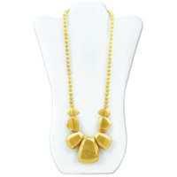 Rocca Silicone Teething Necklace - Bumkin - Gold New SJR-GLD