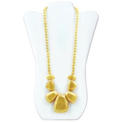 Rocca Silicone Teething Necklace - Bumkin - Gold New SJR-GLD