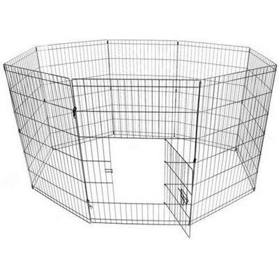Aleko SDK-24B Dog Playpen Crate Fence