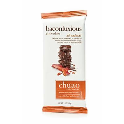 Chuao Chocolatier Baconluxious Chocolate Bar (12-pack)