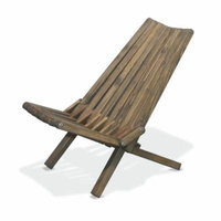 GloDea X36 Natural Lounge Chair, Wild Black
