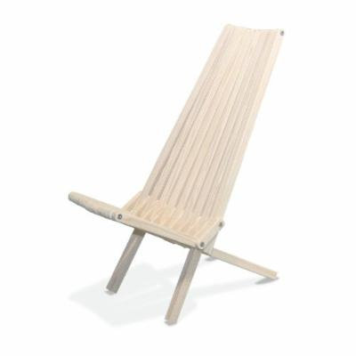 GloDea X45 Natural Lounge Chair, Bride's Veil