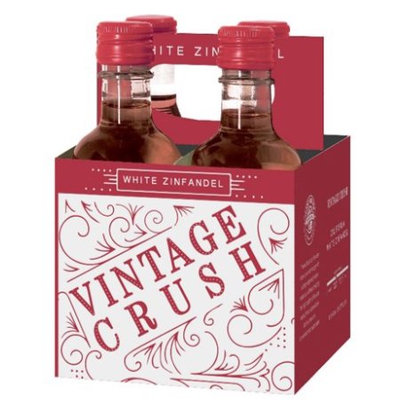 Vinted And Bottled For Walmart Stores, Inc. Vintage Crush White Zinfandel 4pk 187 Ml