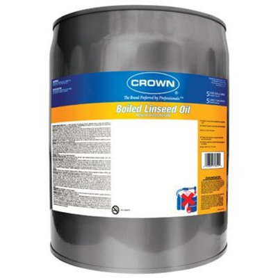 Crown Boiled Linseed Oil Alkyd 5 Gl