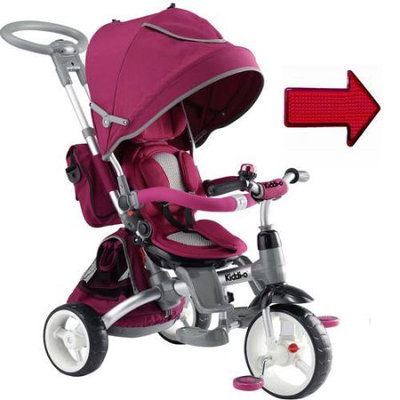 Kettler LEDVIOT500 T500 KiddoI-O 6-IN-1 Multi Trike - Violet
