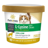Petnology Cat L-Lysine Soft Chews, 90 Count