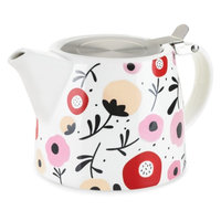 Pinky Up Harper Ceramic Teapot & Infuser in Posy Pattern